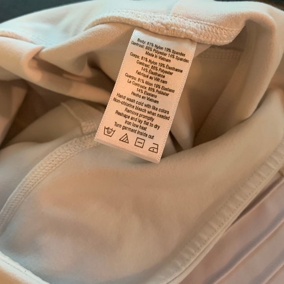 ALO Yoga White Mid-Rise Moto Leggings - Picture 9 of 12